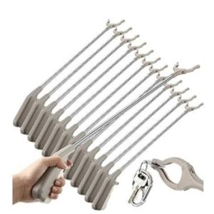 Set of 12: 47.2" grabbers helps reach, great gift for all! Kids & olders! Useful